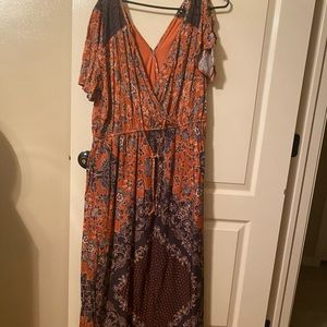 Maurices long floral dress